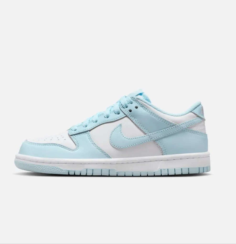 All Day Comfort Design Dunk Low Women/Youth (Baby Blue/White)