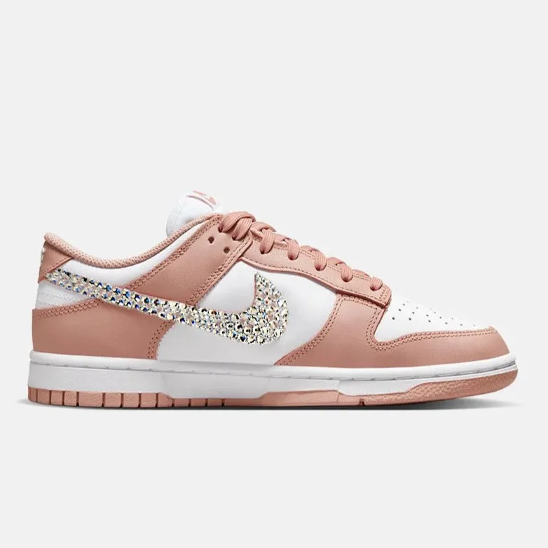 Dunk Women Low (Rose Pink) MemoryFoamInsole Fresh Walks