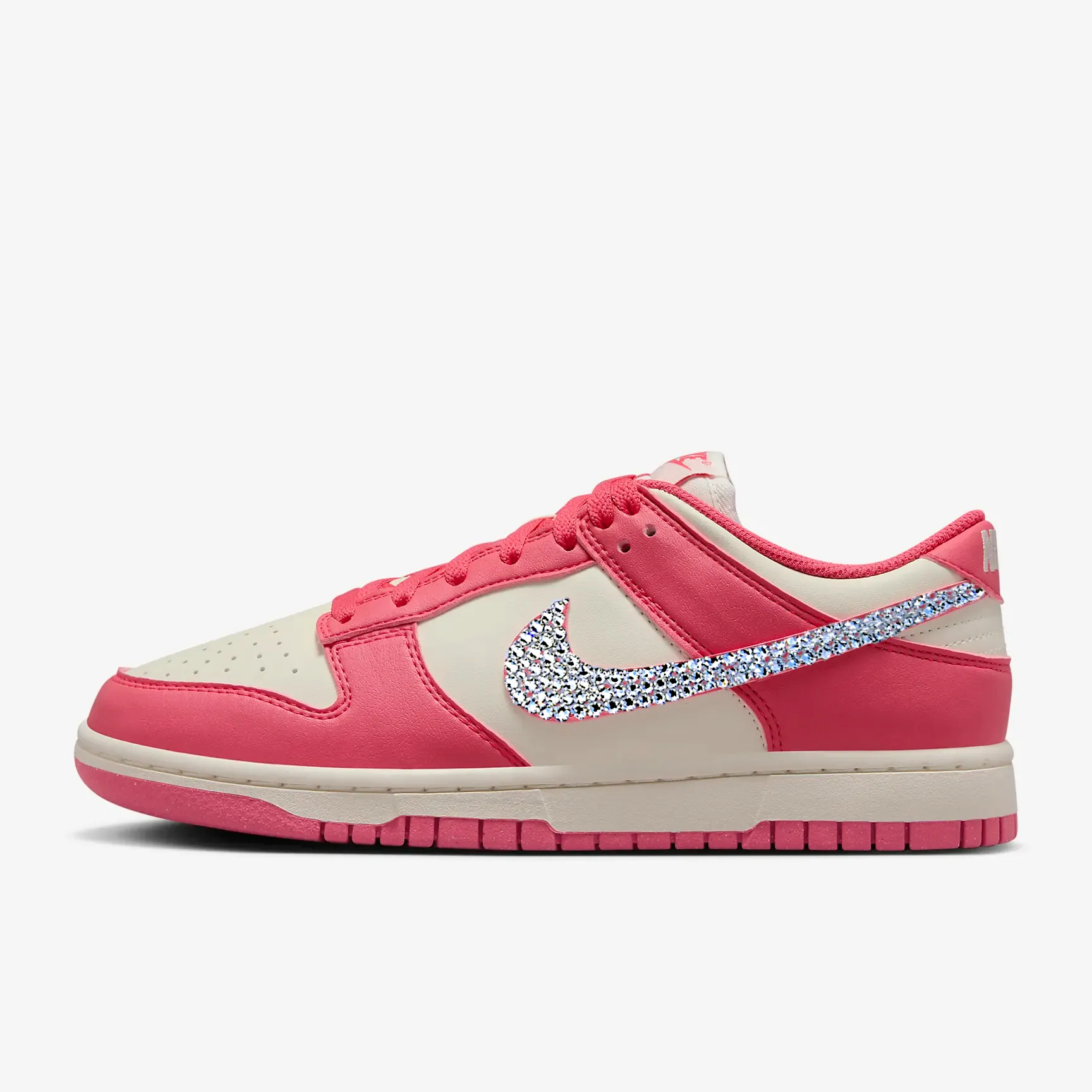 Arch Fit Plush Cushion Dunk Women Low (Rose Red)