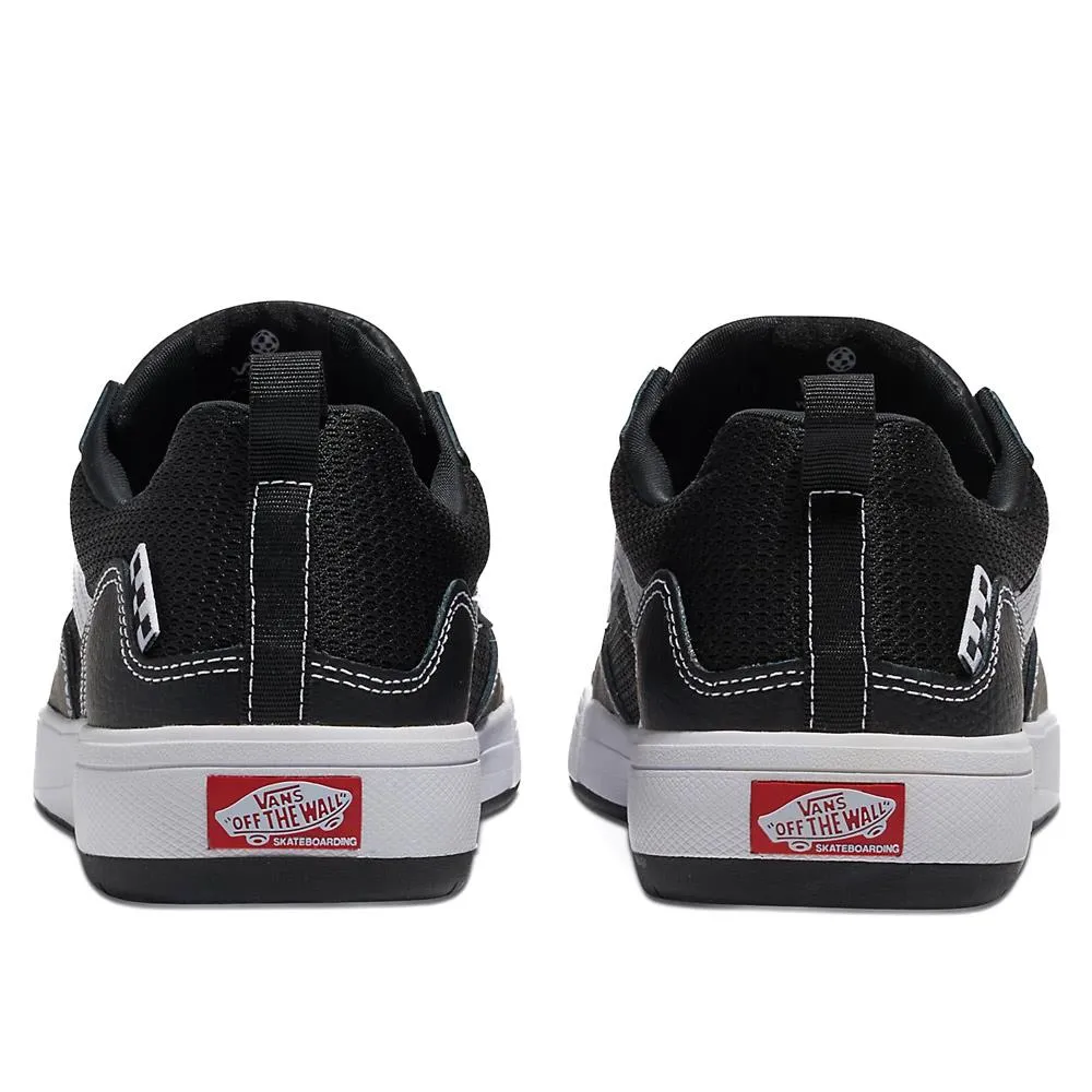 Vans Zahba Leather - Black/White Performance Wear Rapid Comfort