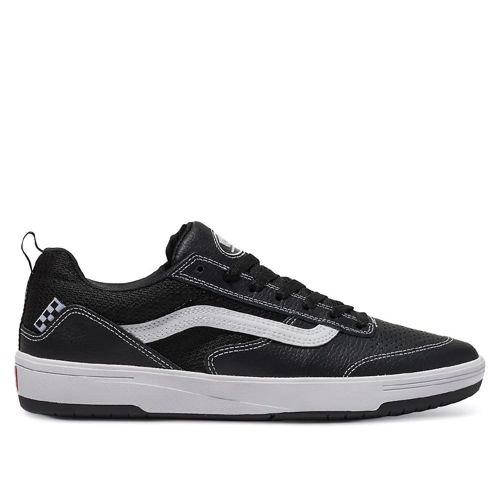 Vans Zahba Leather - Black/White Performance Fit Shock   Absorbing