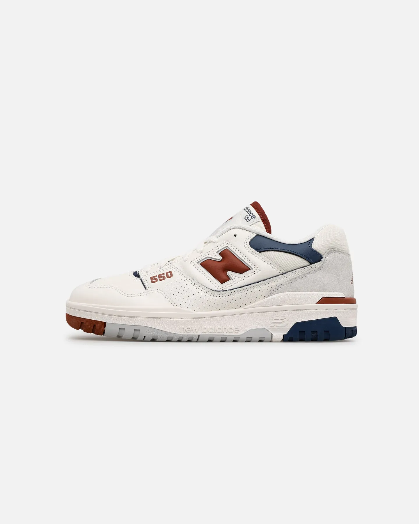 New Balance 550 White/Brown Fitness