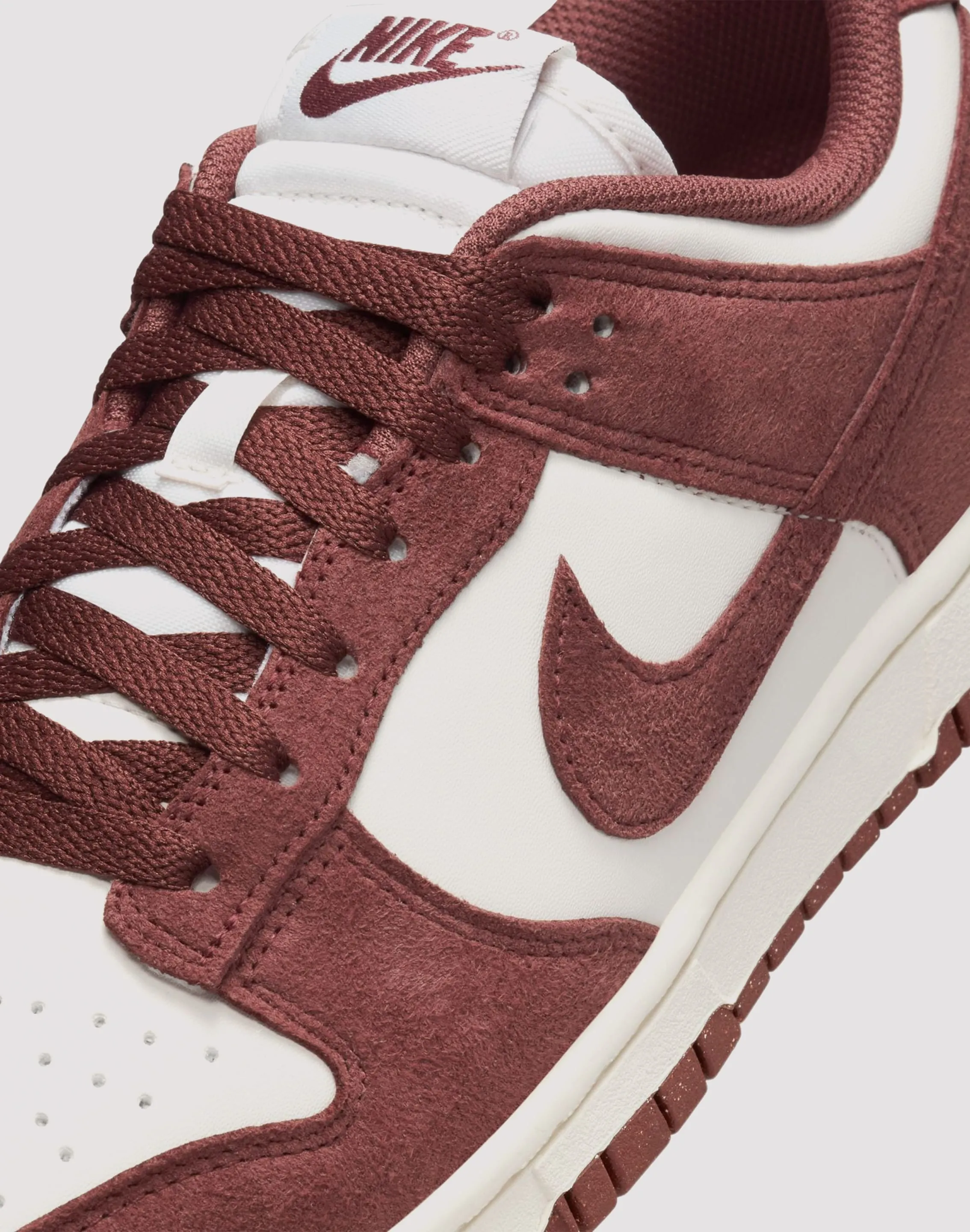Nike Dunk Low "Phantom/Red Sepia/Sail/White" Odor Control Lining