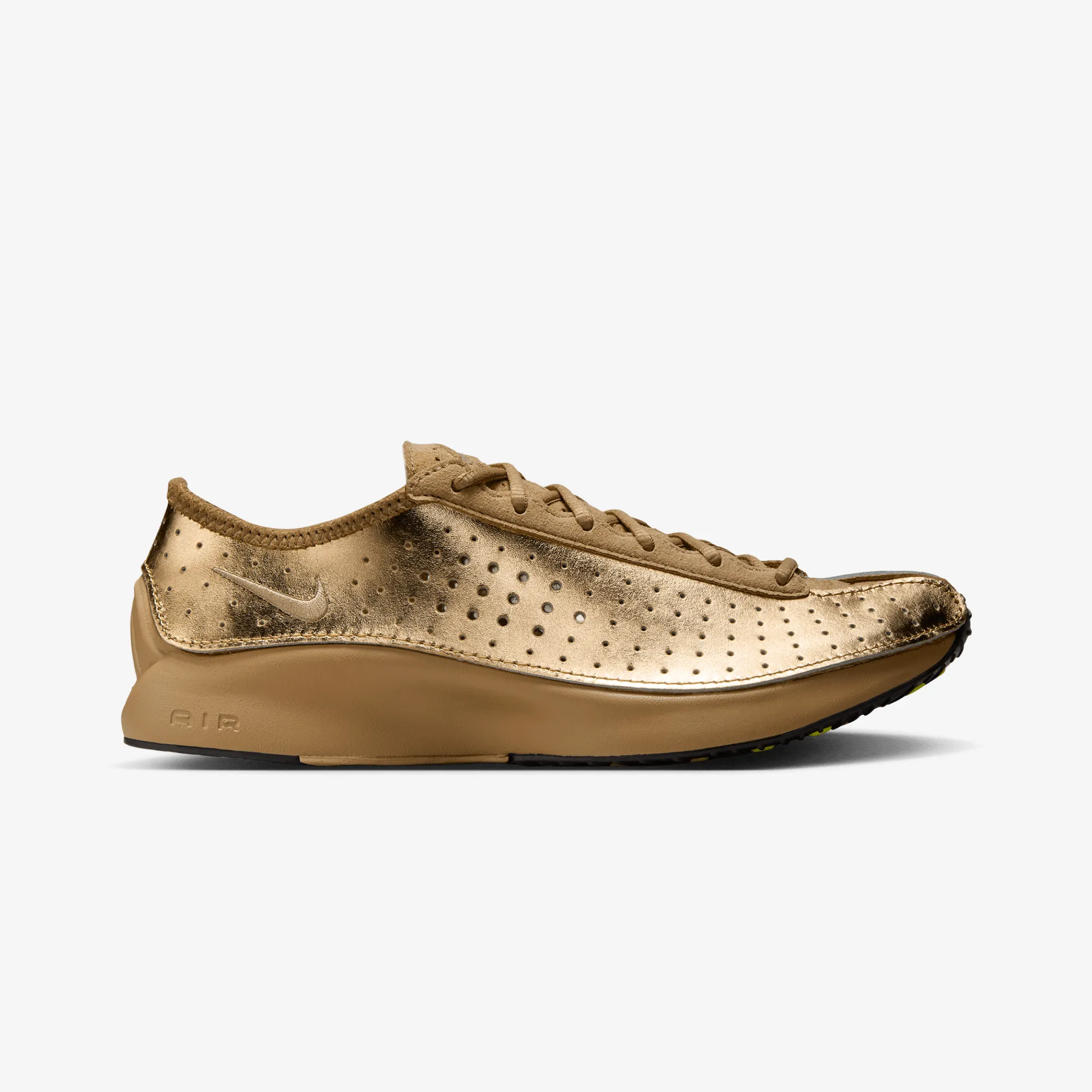 Nike | AIR SUPERFLY { METALLIC GOLD/PARACHUTE BEIGE-BLACK Multi-Use Shoes