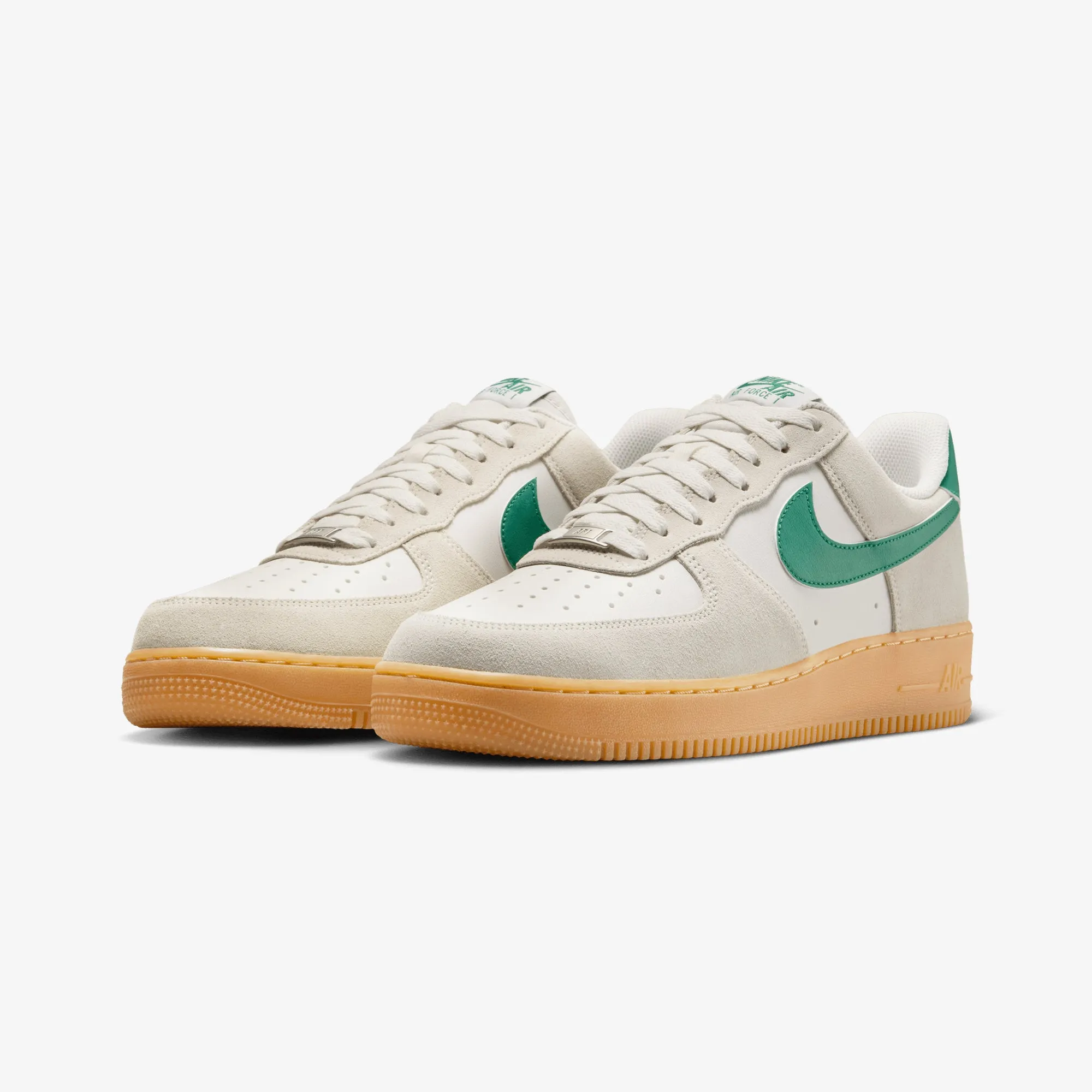 Minimalist Edge NIKE | AIR FORCE 1 '07 LV8 { PHANTOM/MALACHITE-GUM YELLOW
