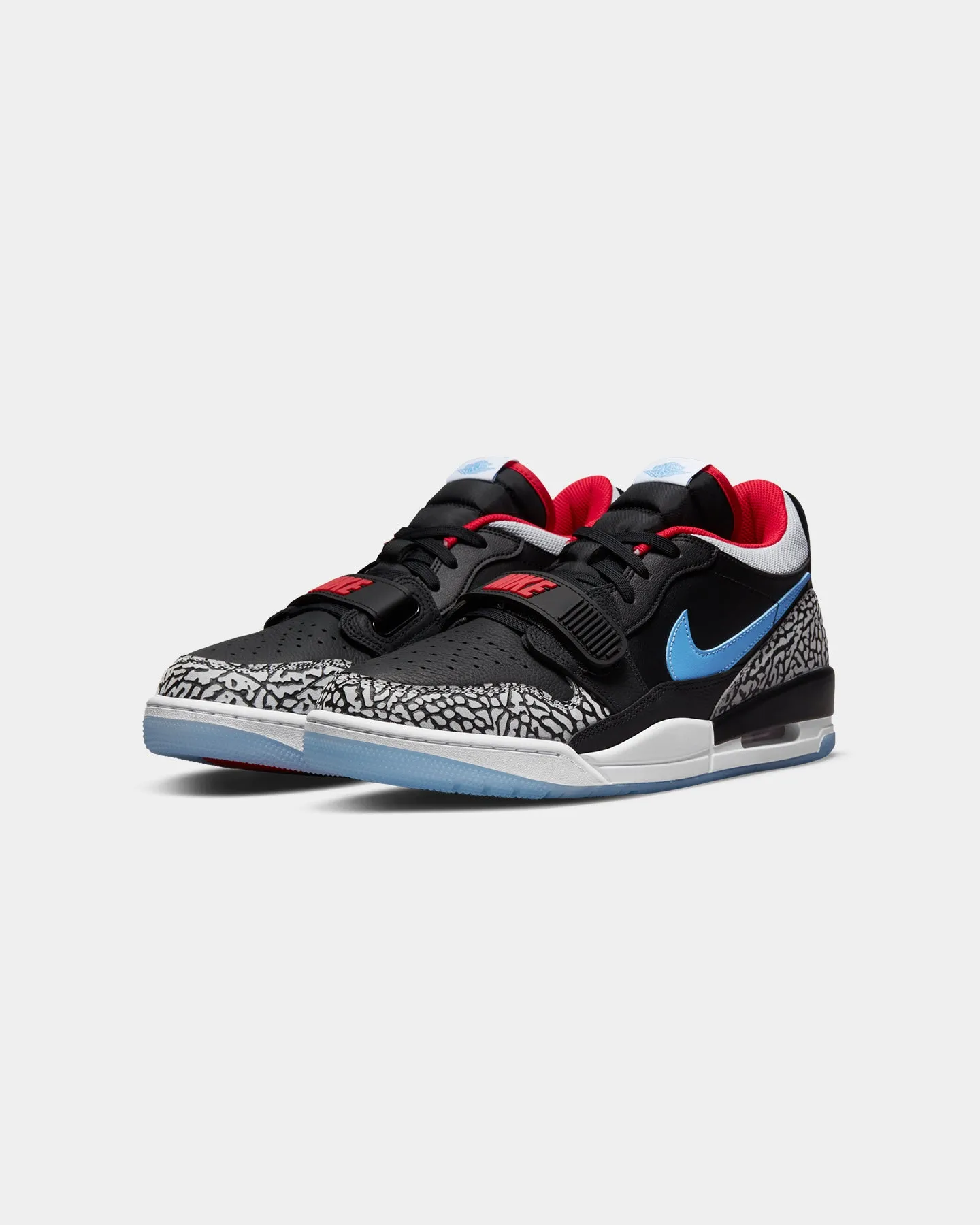 Jordan Air Jordan Legacy 312 Low Black/Wolf Grey Lightweight Form Rainy Day