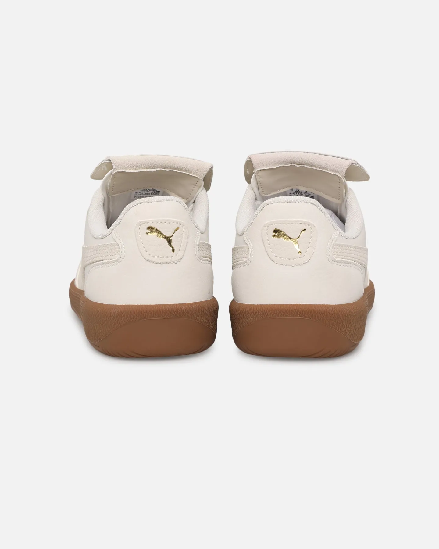 Grip Enhancing Pattern Supportive Design Puma Palermo Premium White