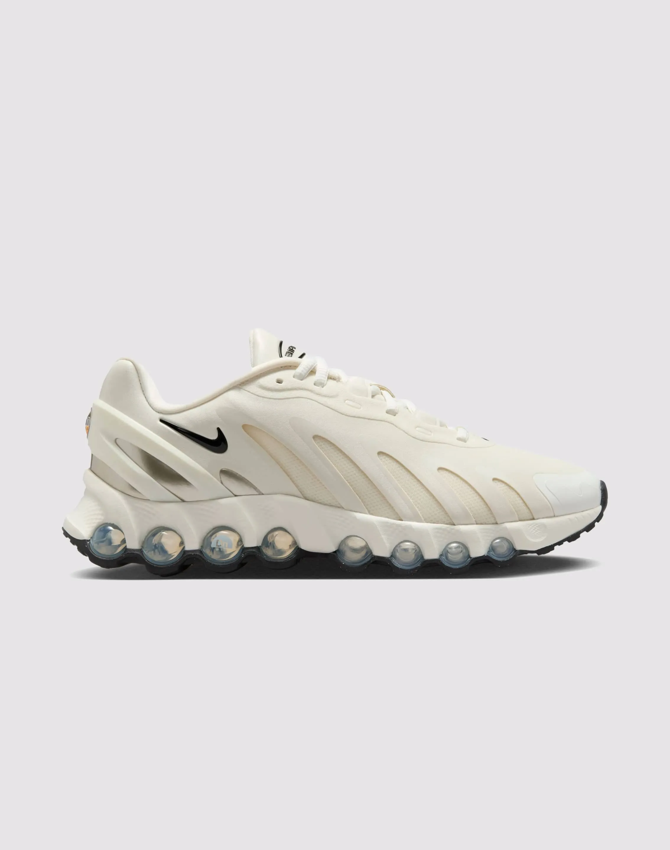 Nike Air Max Dn8 "Sail/Black/Fossil" Low Profile padded - tongue