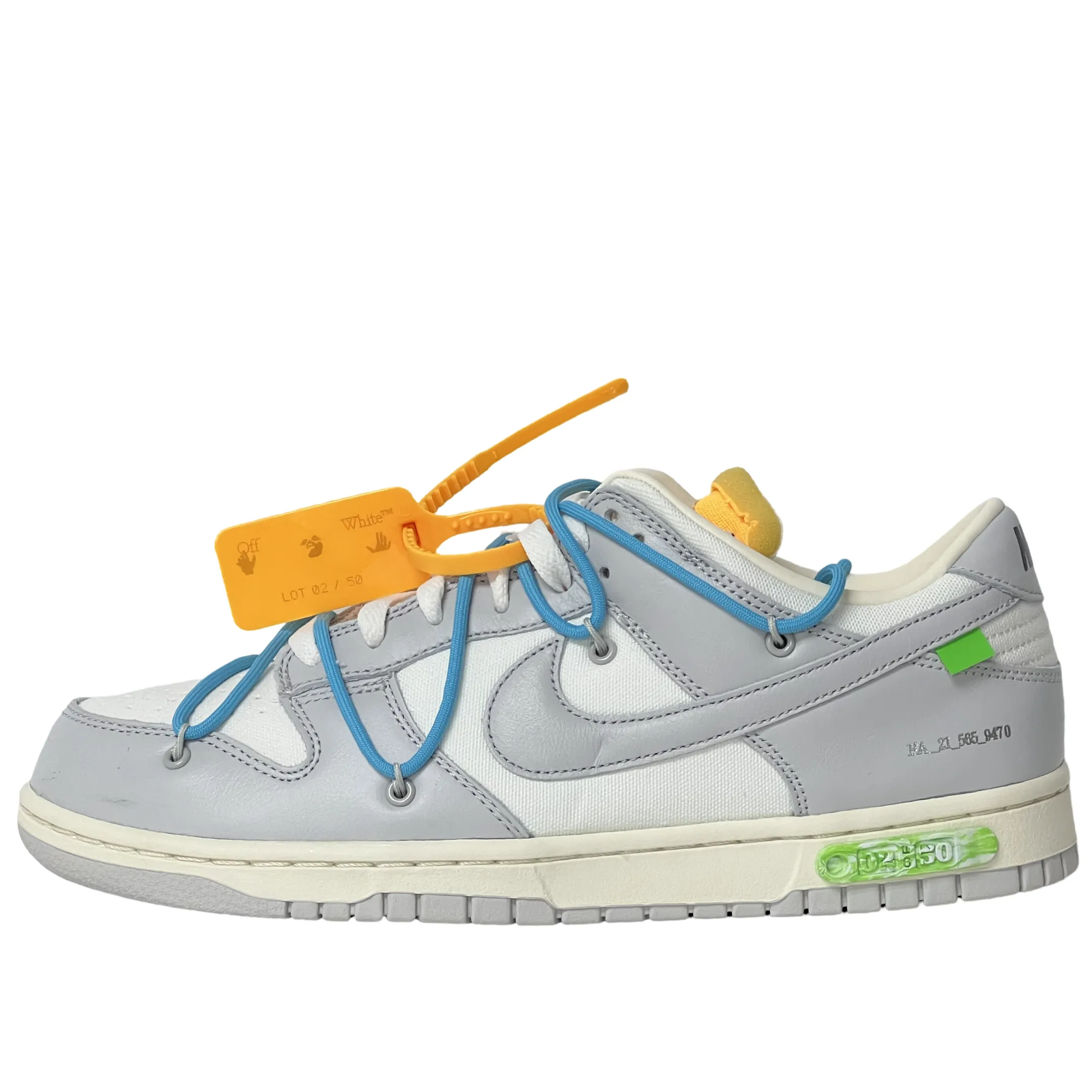 WaterResistant Nike Dunk Low Off-White Lot 2 Of 50