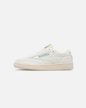Easy Flow Stretch Fabric Work Commute Reebok Club C 85 Vintage Chalk