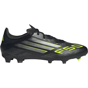 lateral - support shoes Wide-fit kids' shoes F50 League FG/MG