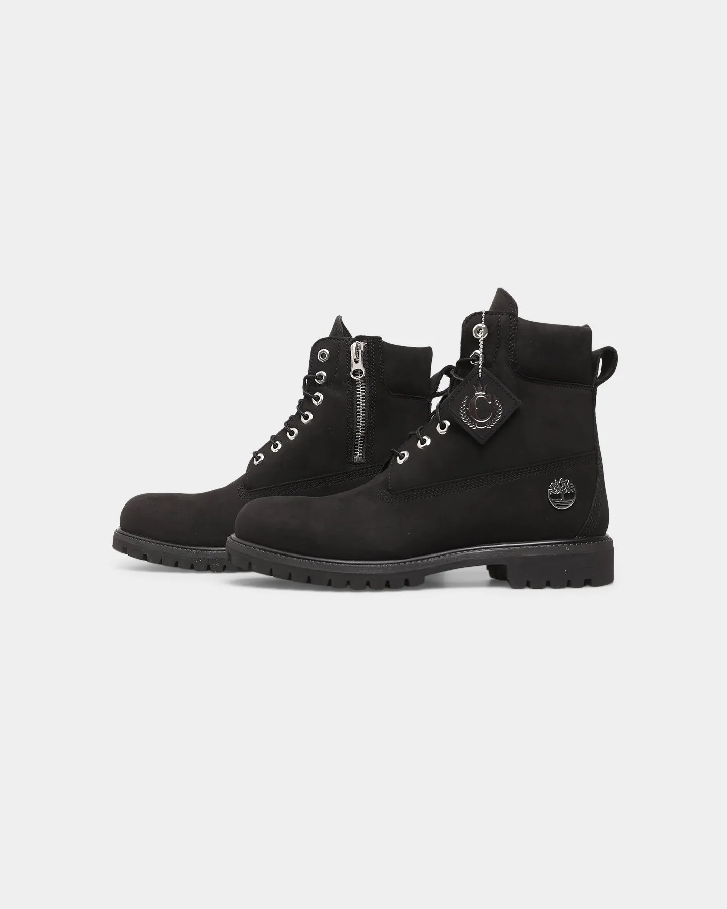 Shock Absorbing Timberland Timberland X Culture Kings 6" Premium Boot Black/Silver