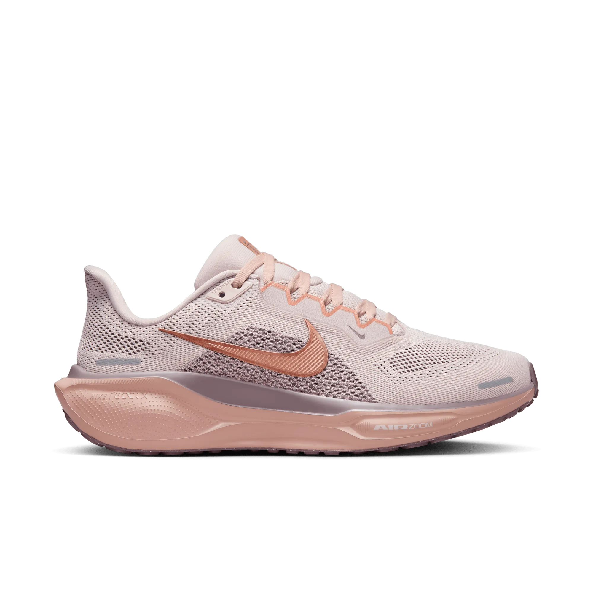 Strong Stitching Freeze Grip WOMEN'S PEGASUS 41 - B - 604 SILT RED/MTLC ROSE GOLD-PARTICLE PINK