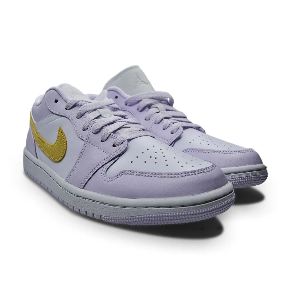 park play Women's Nike Air Jordan 1 Low - DC0774 501 - Barely Grape Lemon Wash White