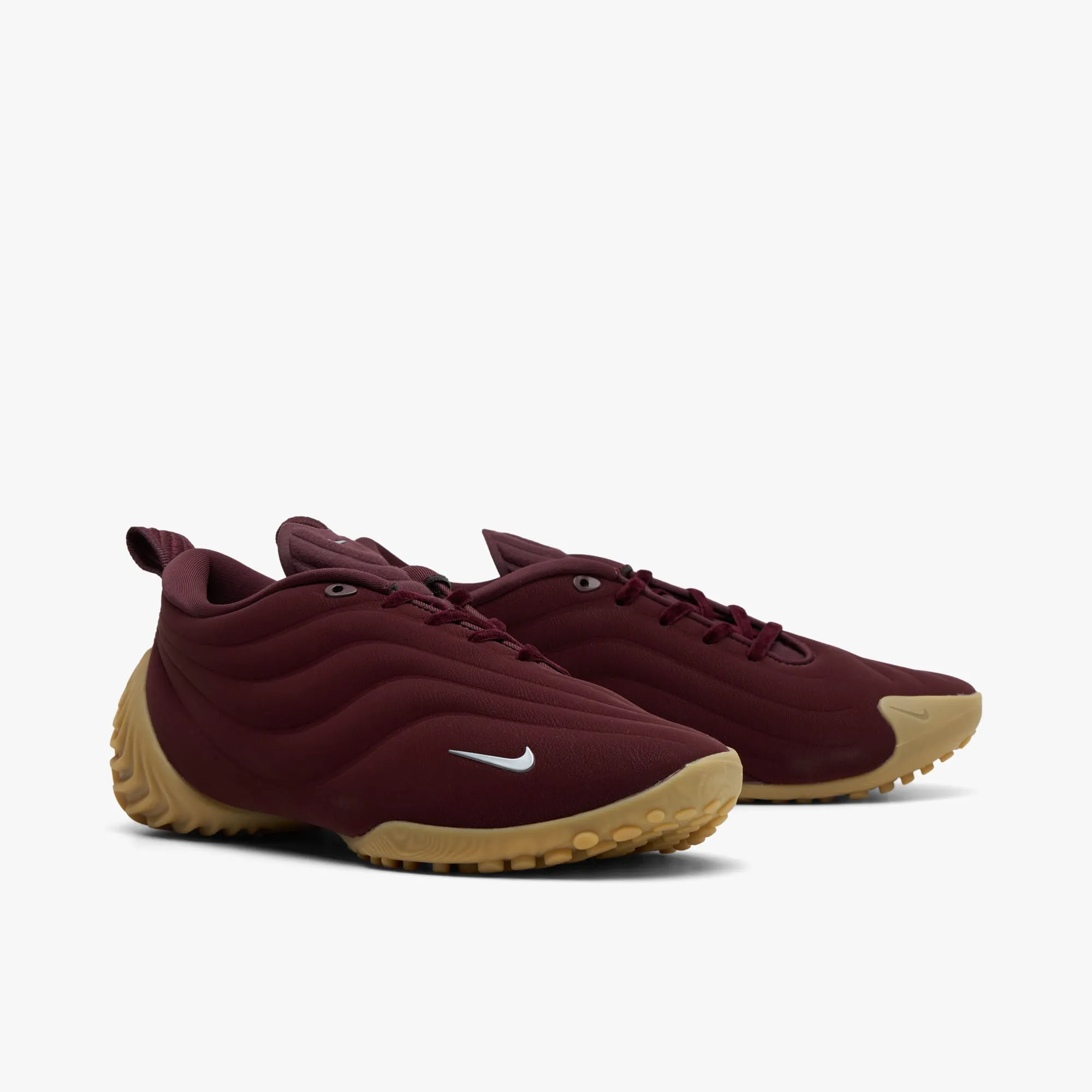 Nike Women's Astra Ultra Burgundy Crush / Metallic Silver Anti Slip Pattern