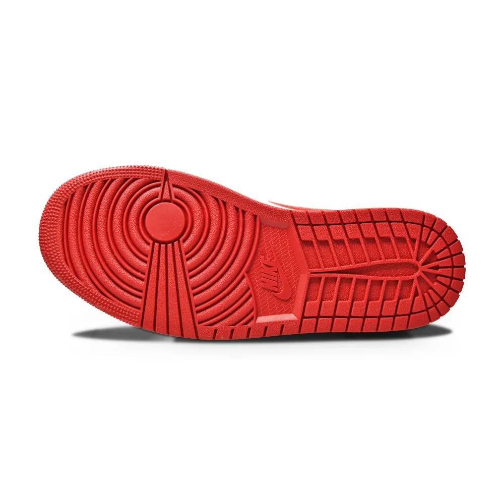 Stability Arch Support Mens Nike Air Jordan 1 Low "Bulls" - 553558 163 - White Gym Red Black