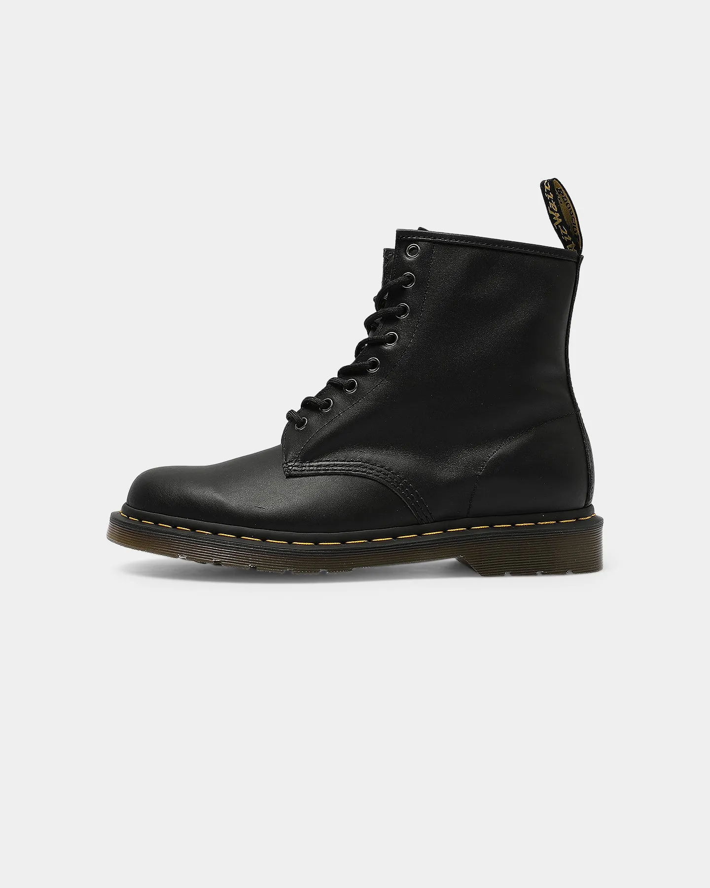 Marathon Fit Slim Line Dr. Martens 1460Z DMC 8-EYE Boot Black Nappa