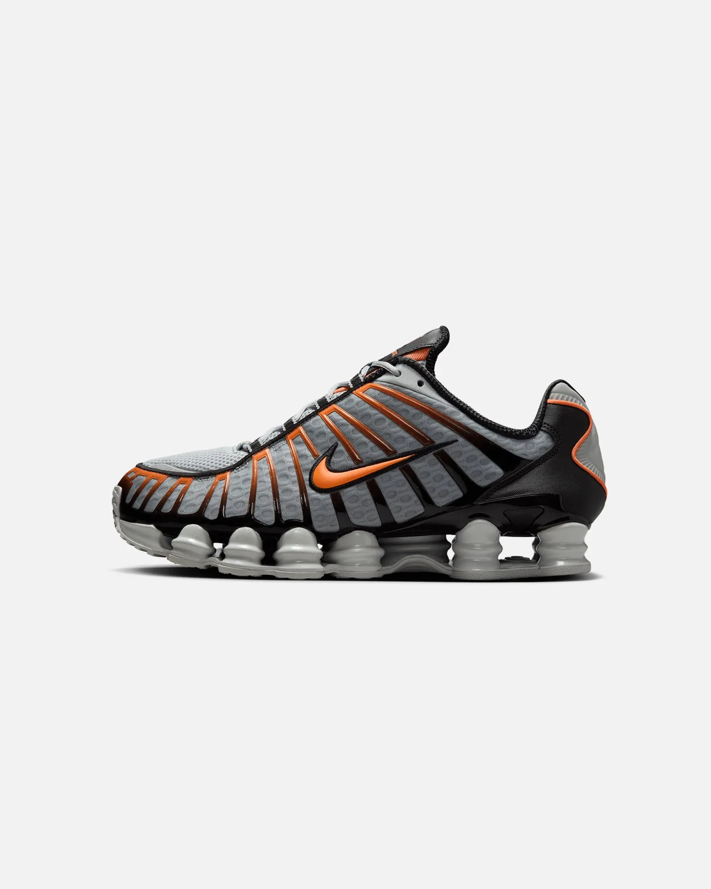 Nike Shox TL Smoke Grey/Bright Mandarin Game Fit