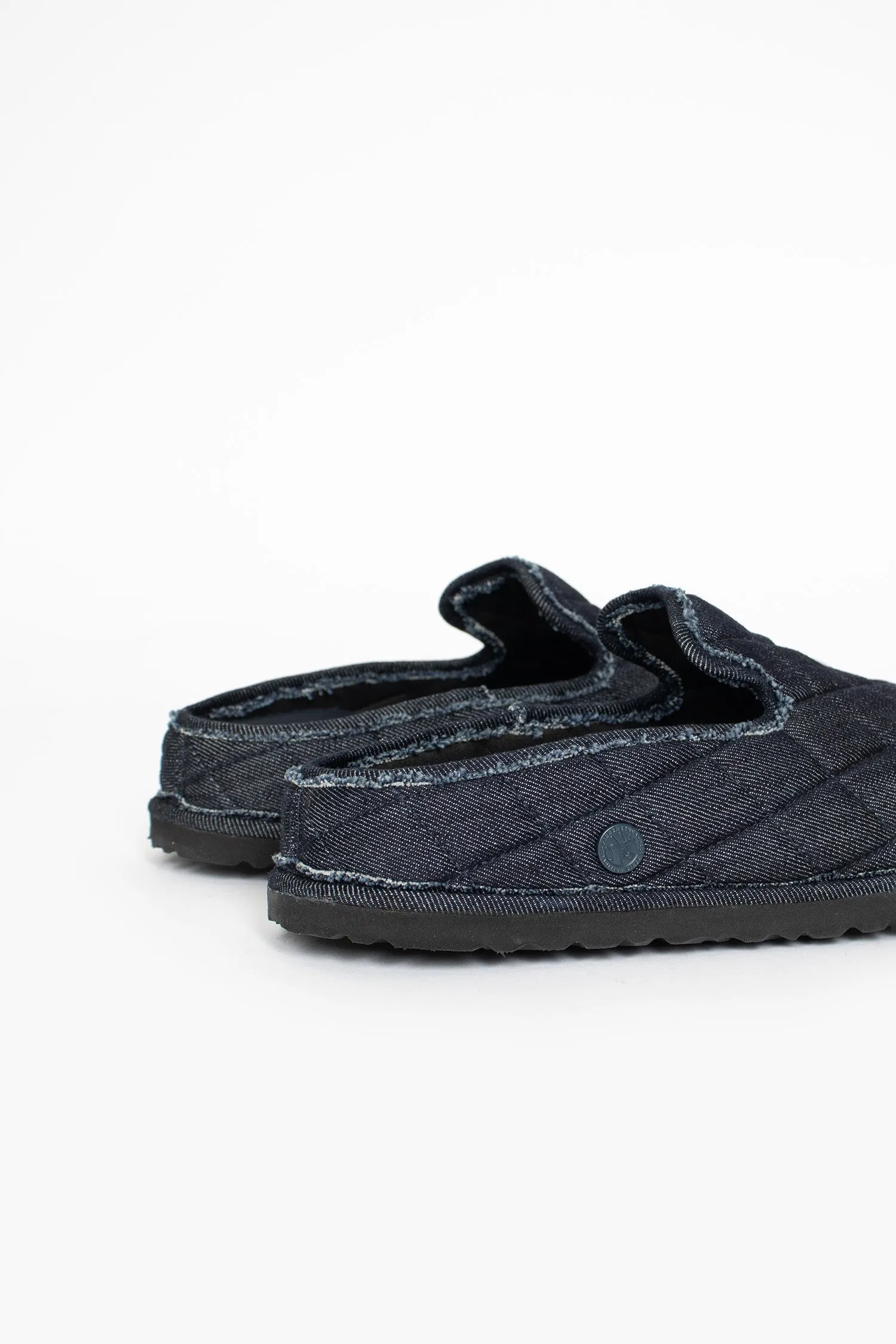 Eliscu Mule Dark Wash Denim Hiking Mood