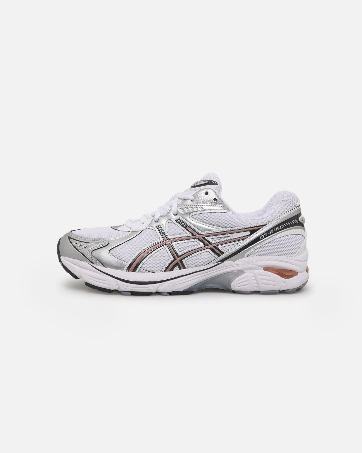 Asics GT-2160 White/Rose Tone Abrasion Protection Non Restrictive Collar Padding