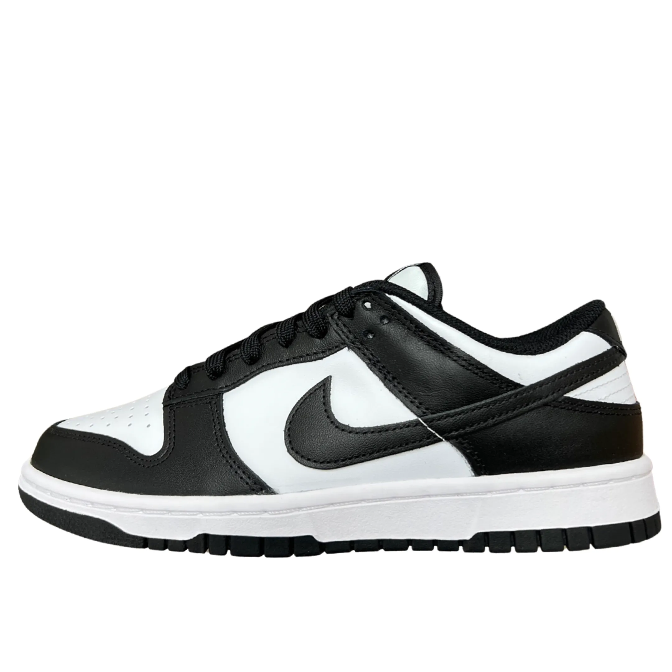 Sneaker Laces Perfect Fit WMNS Nike Dunk Low White Black