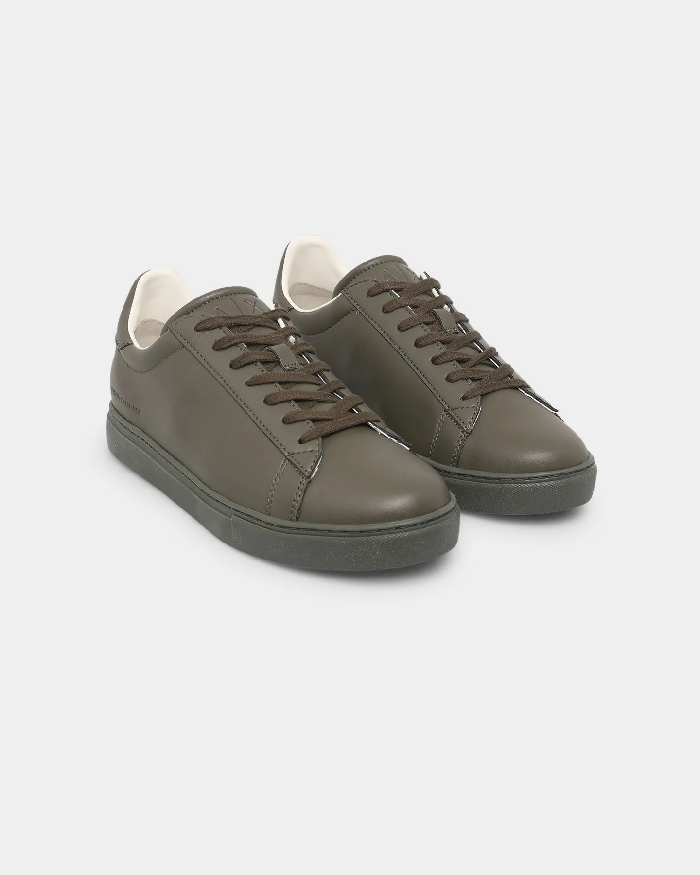 Fit Anti Bacterial Armani Exchange Paris Shoes Olive/Olive