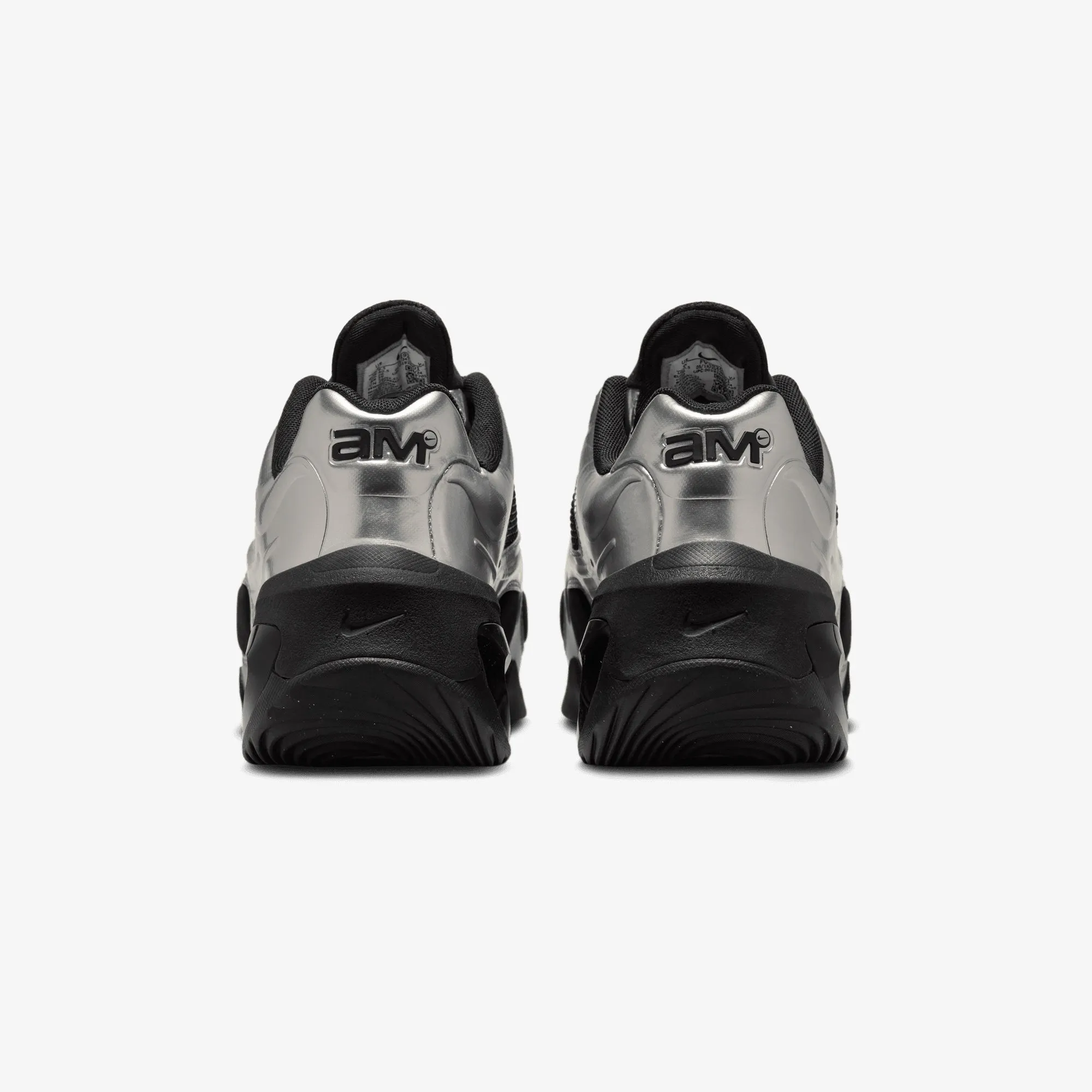 Foot Arch Support Airflow Channel Tech Nike | AIR MAX MUSE { BLACK/METALLIC SILVER