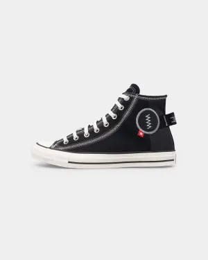 Wet Grip Reinforced Seams Converse Chuck Taylor All Star High Top Black