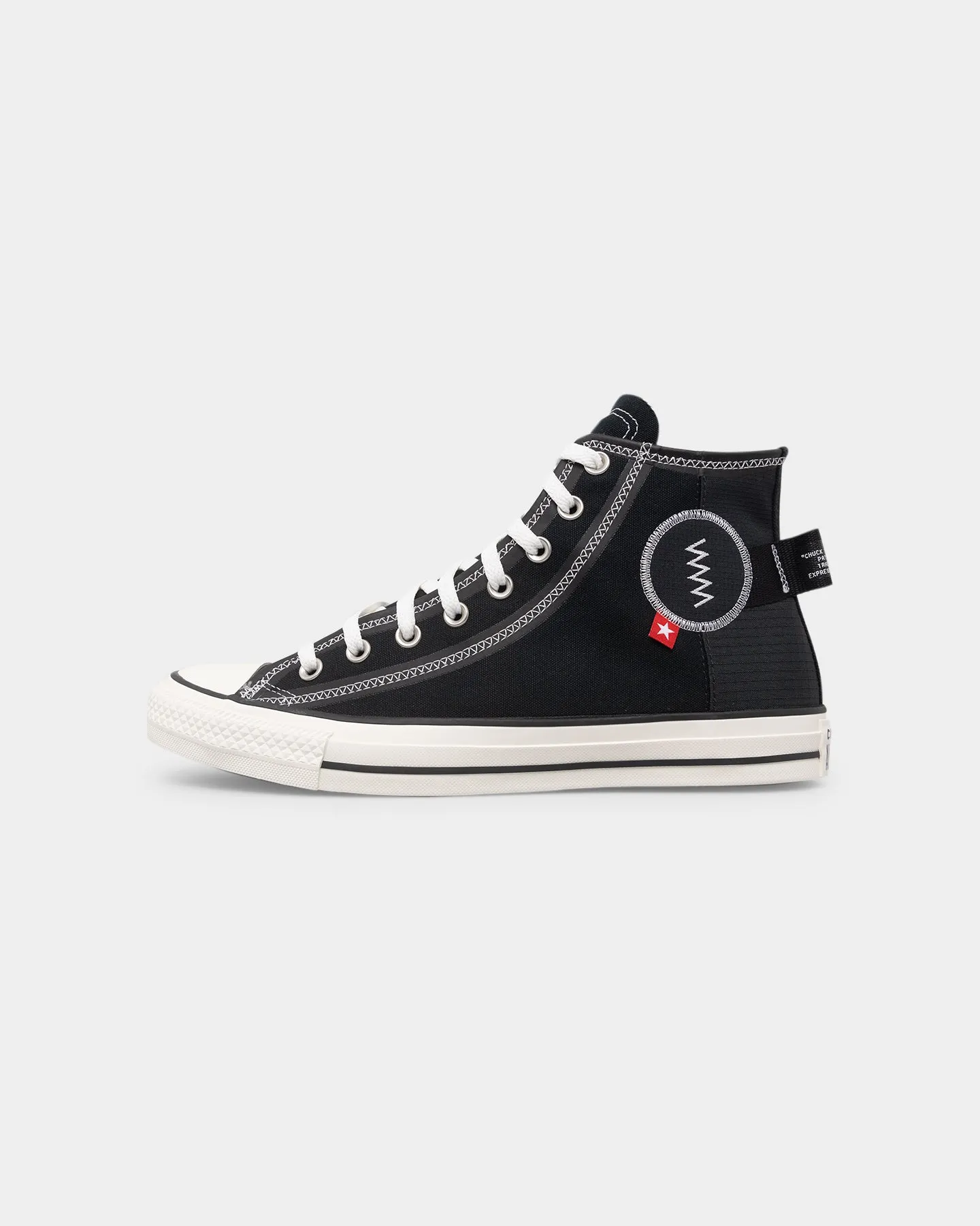 Wet Grip Reinforced Seams Converse Chuck Taylor All Star High Top Black
