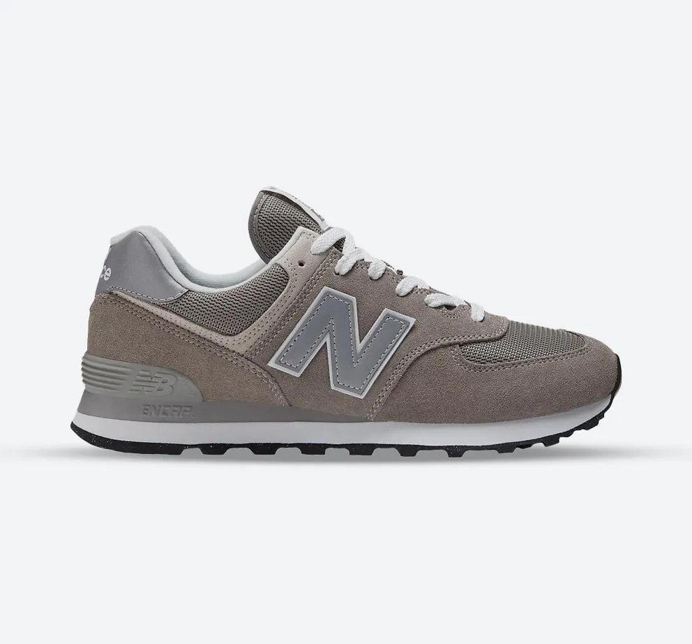 smooth ride shoe experience Men's Wide Fit New Balance ML574EVG Running Sneakers - Exclusive - Grey