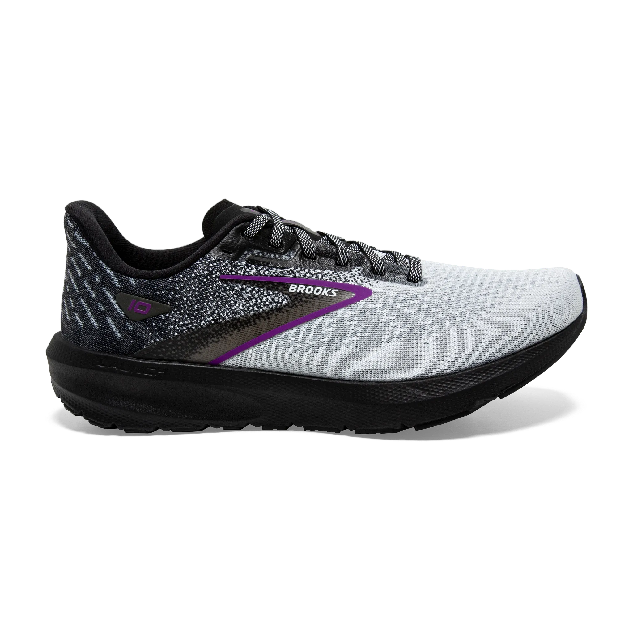 Week Easy Snow Warm WOMEN'S LAUNCH 10 - B - 085 BLACK/WHITE/VIOLET