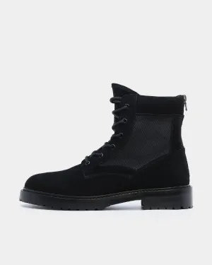 Saint Morta Legion Boot Black Elastic laces Surf Step