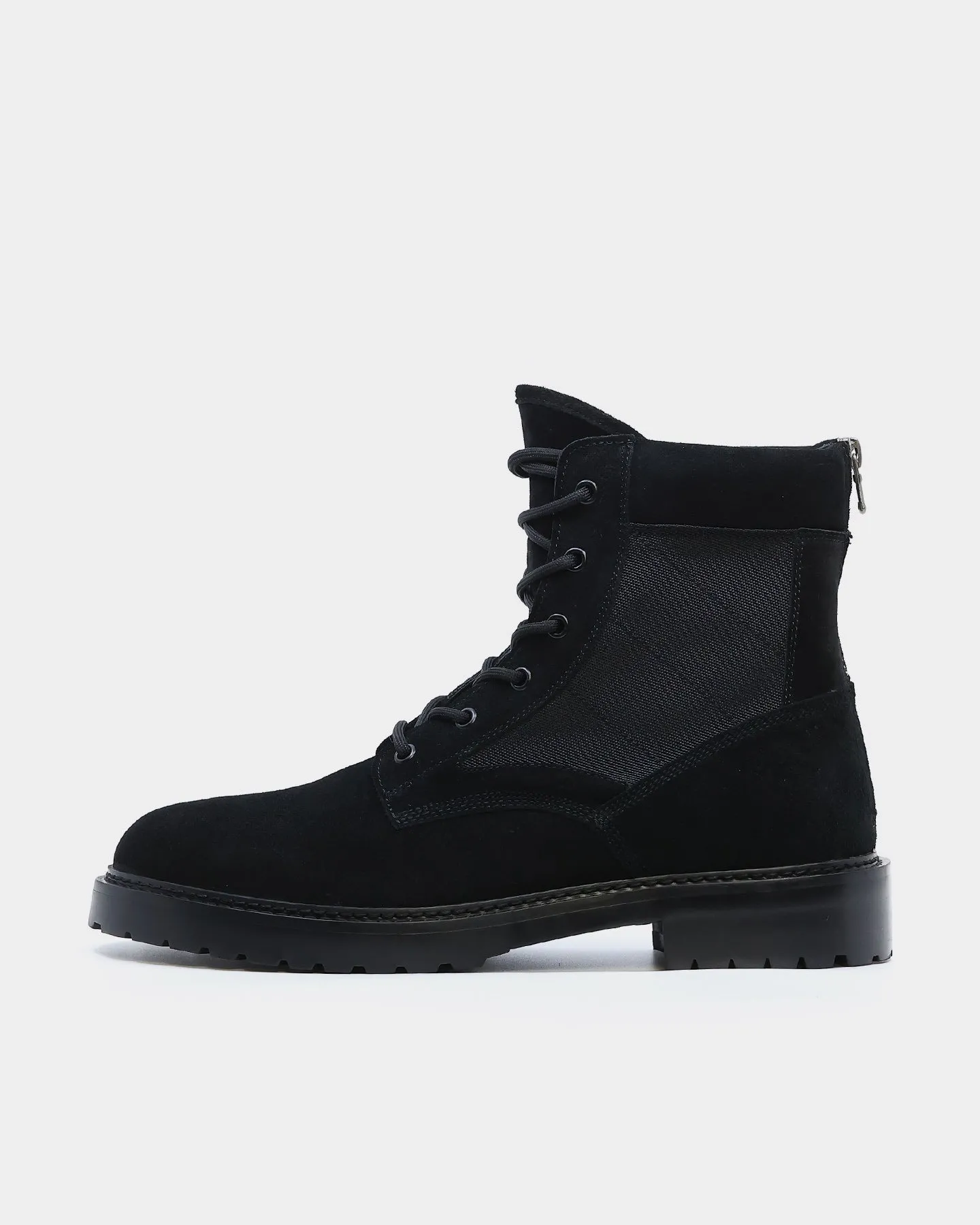 Saint Morta Legion Boot Black Elastic laces Surf Step