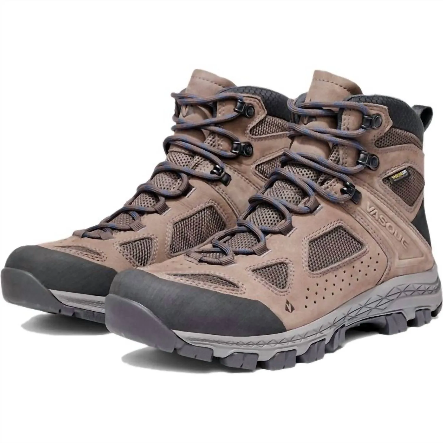 Deep Freeze Blue Sky Men's Breeze Mid Waterproof Hiking Boot In Pavement