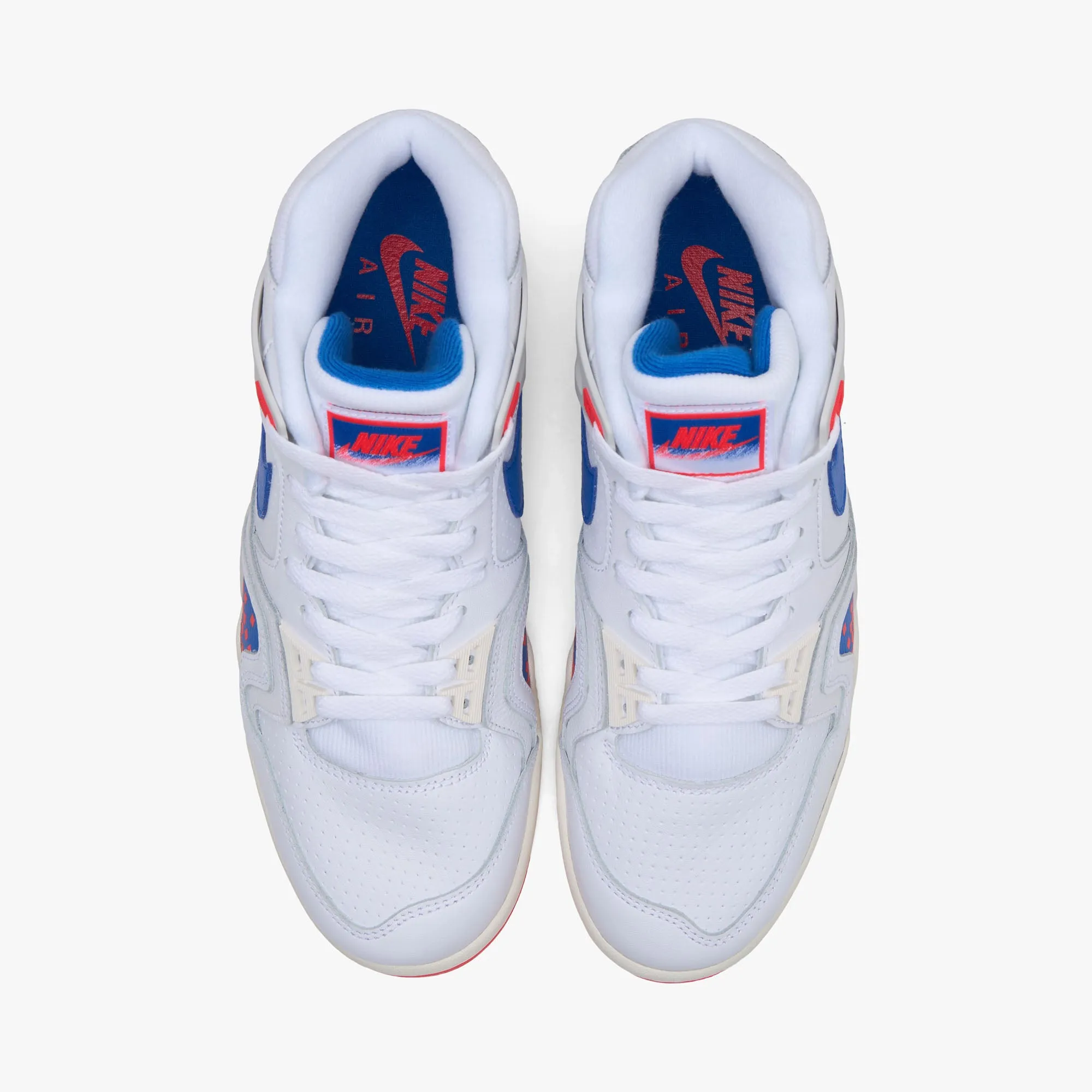 Urban Classic Cushioned Feel Nike Air Tech Challenge II White / Royal Blue - Laser Crimson