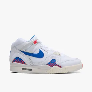 No Squeeze Nike Air Tech Challenge II White / Royal Blue - Laser Crimson