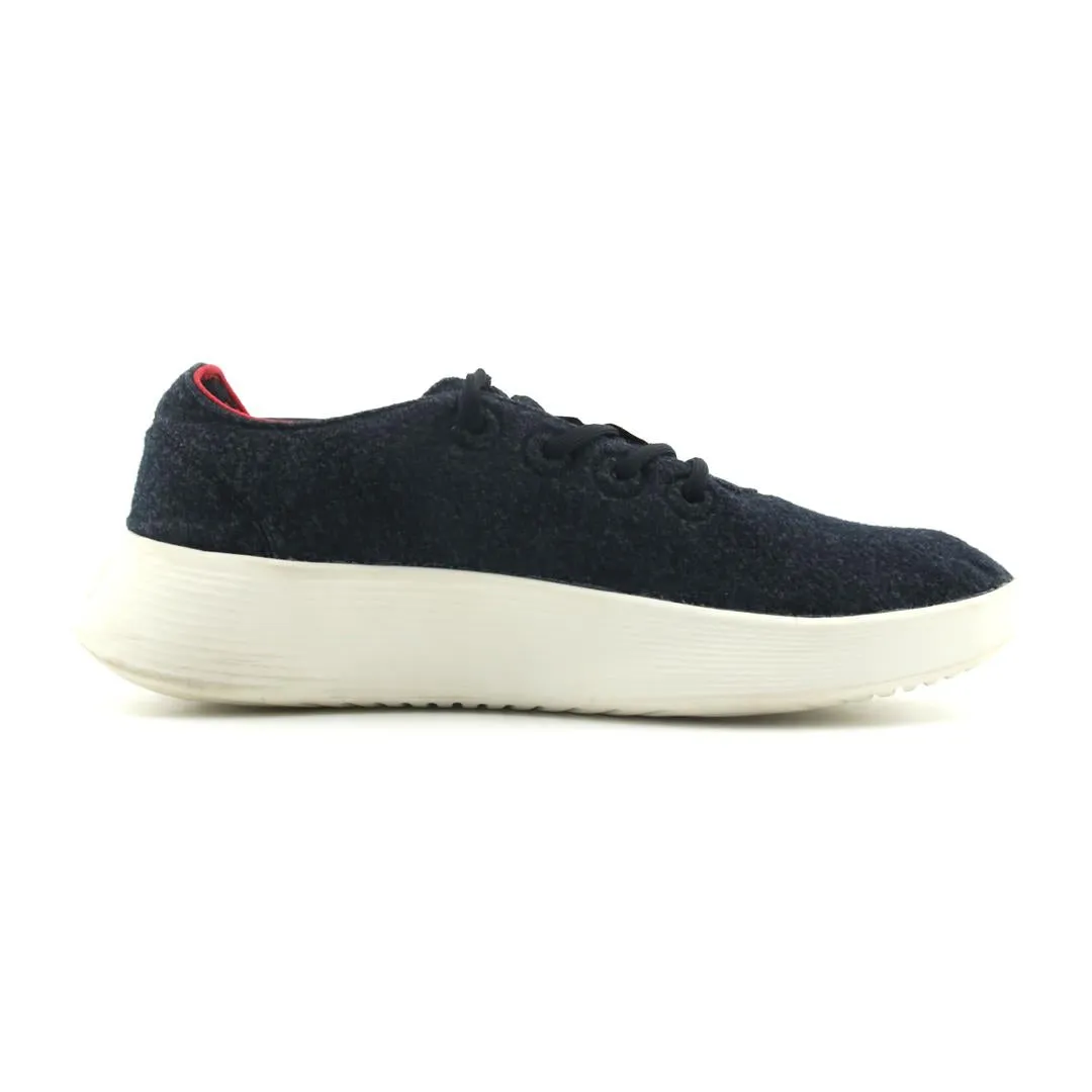 ShockAbsorbing Allbirds Wool Runners Go - Natural Black/Kea Red (Natural White Sole) EX
