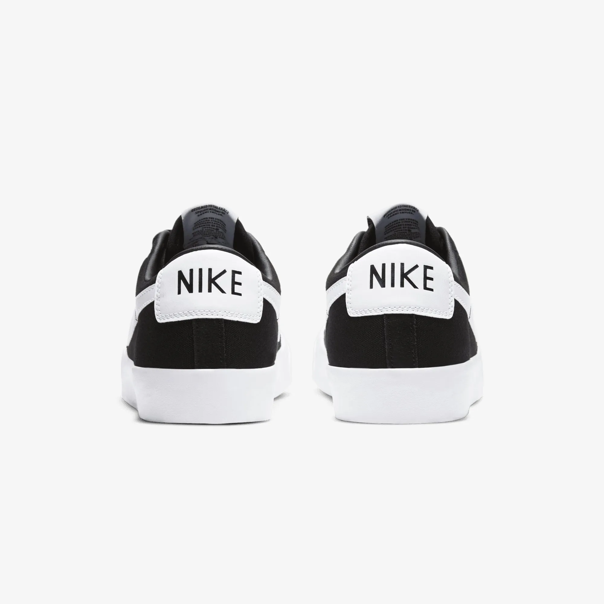 Active Fit Nike | SB ZOOM BLAZER LOW PRO GT { BLACK/WHITE-BLACK-GUM LIGHT BROWN