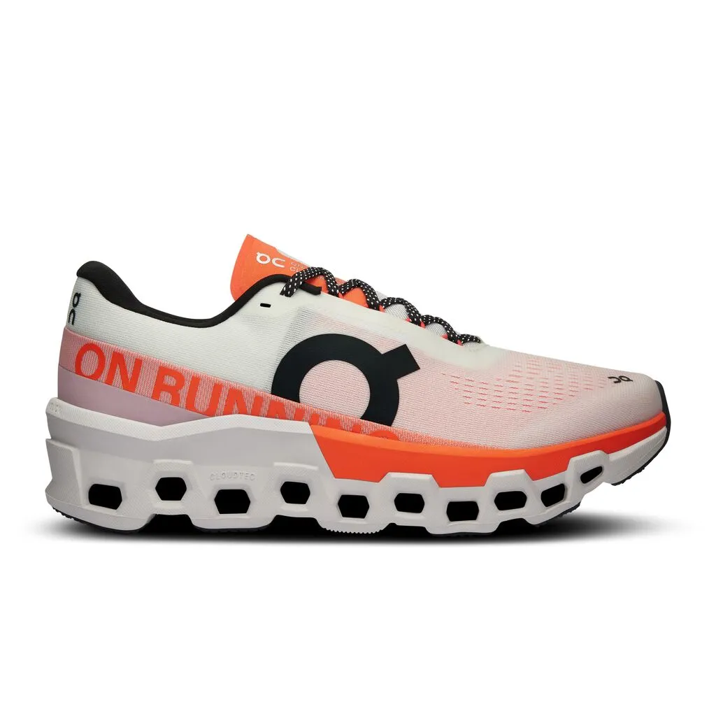 MEN'S CLOUDMONSTER 2 - D - WHITE/FLAME Ocean Walk
