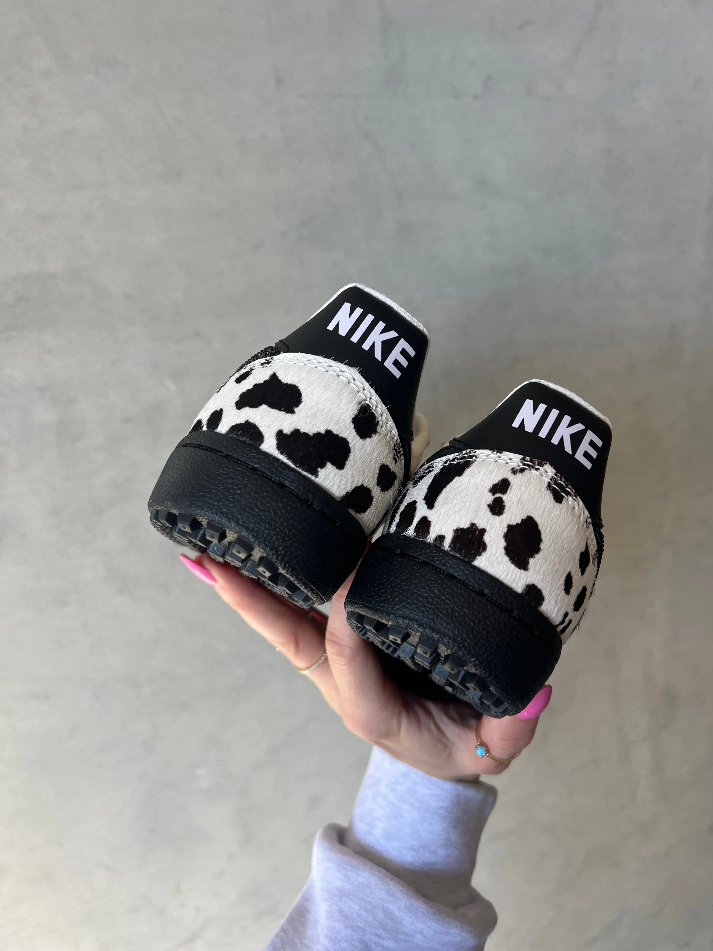 Rare Limited Edition Animal Print Swarovski Women??s Nike Shoes Open Mesh