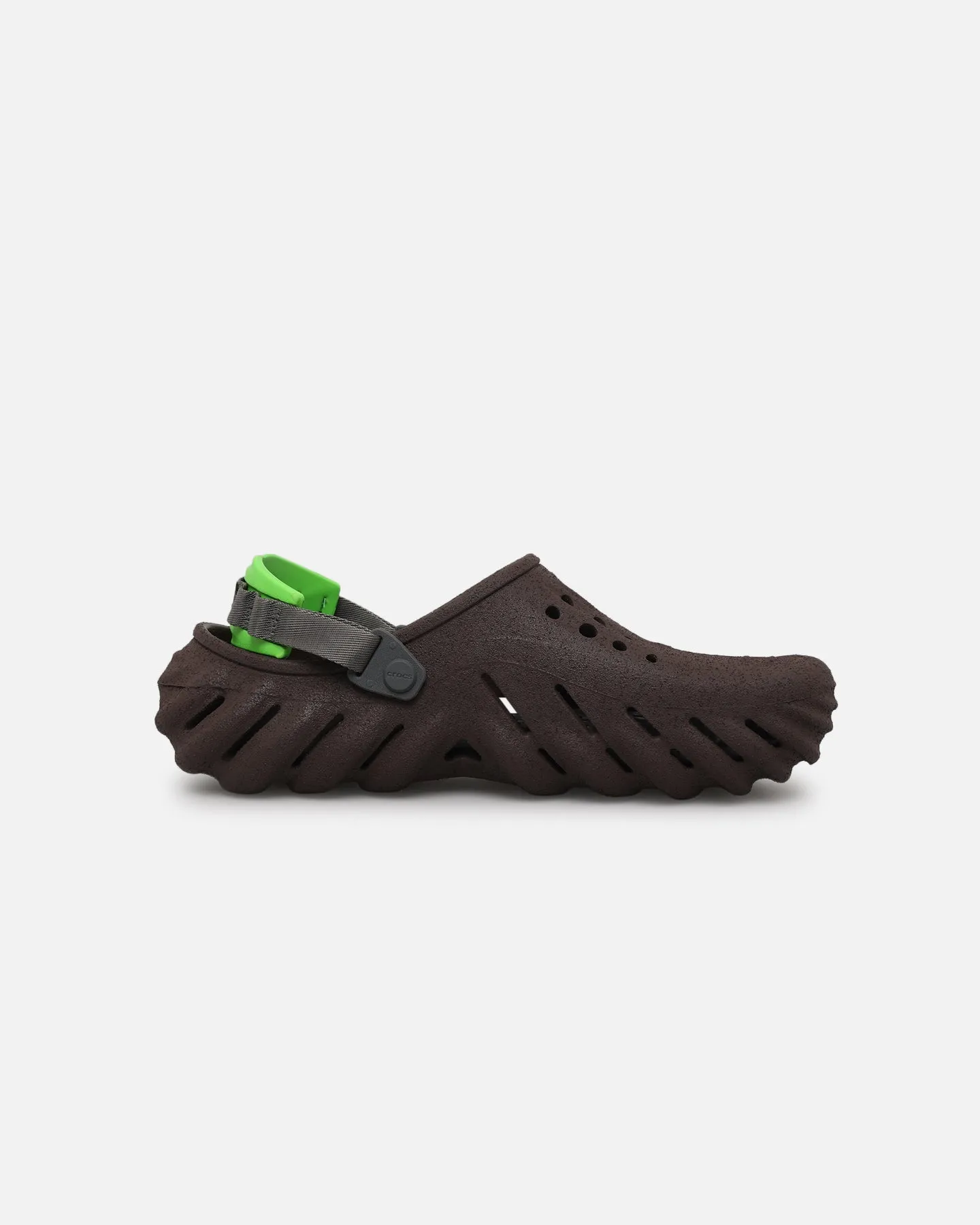 Crocs Echo Sand Storm Clog Coffee Moon Walk Toe Protection