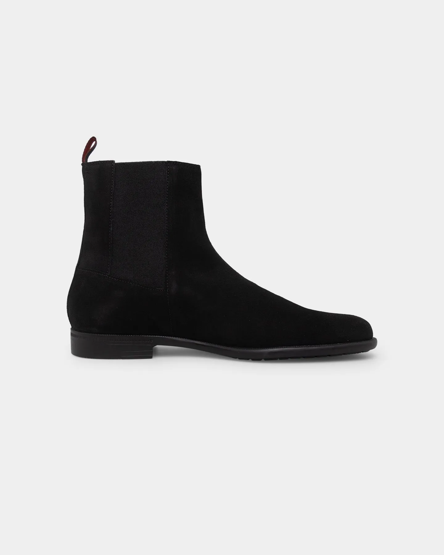 Tone Play Hugo Boss Kyron Chelsea Suede Boots Black