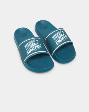 Starter Athletic Wear Slide Forest Green Calm Mood