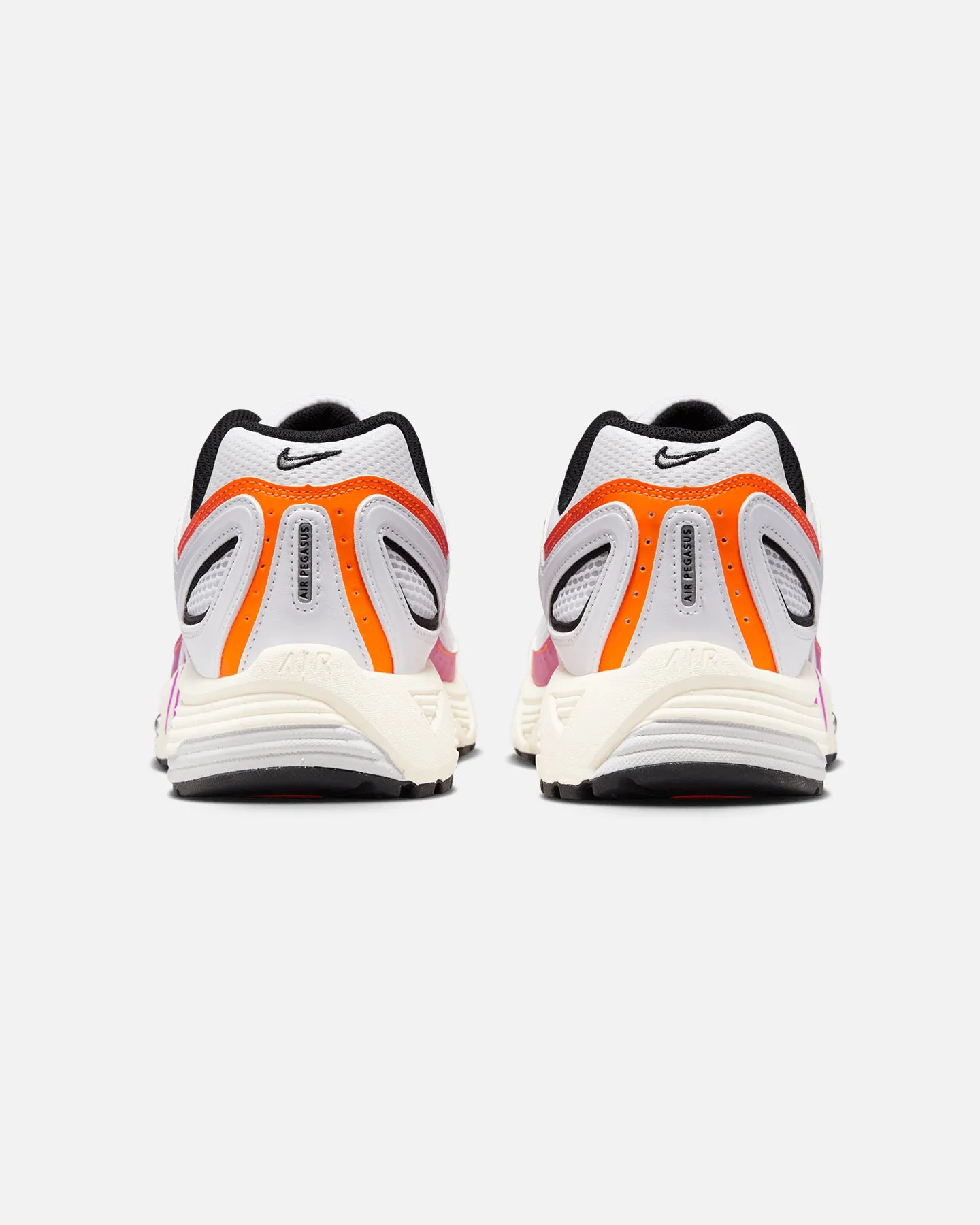 Nike Air Pegasus 2005 White/Chrome Orange Lockdown Strap