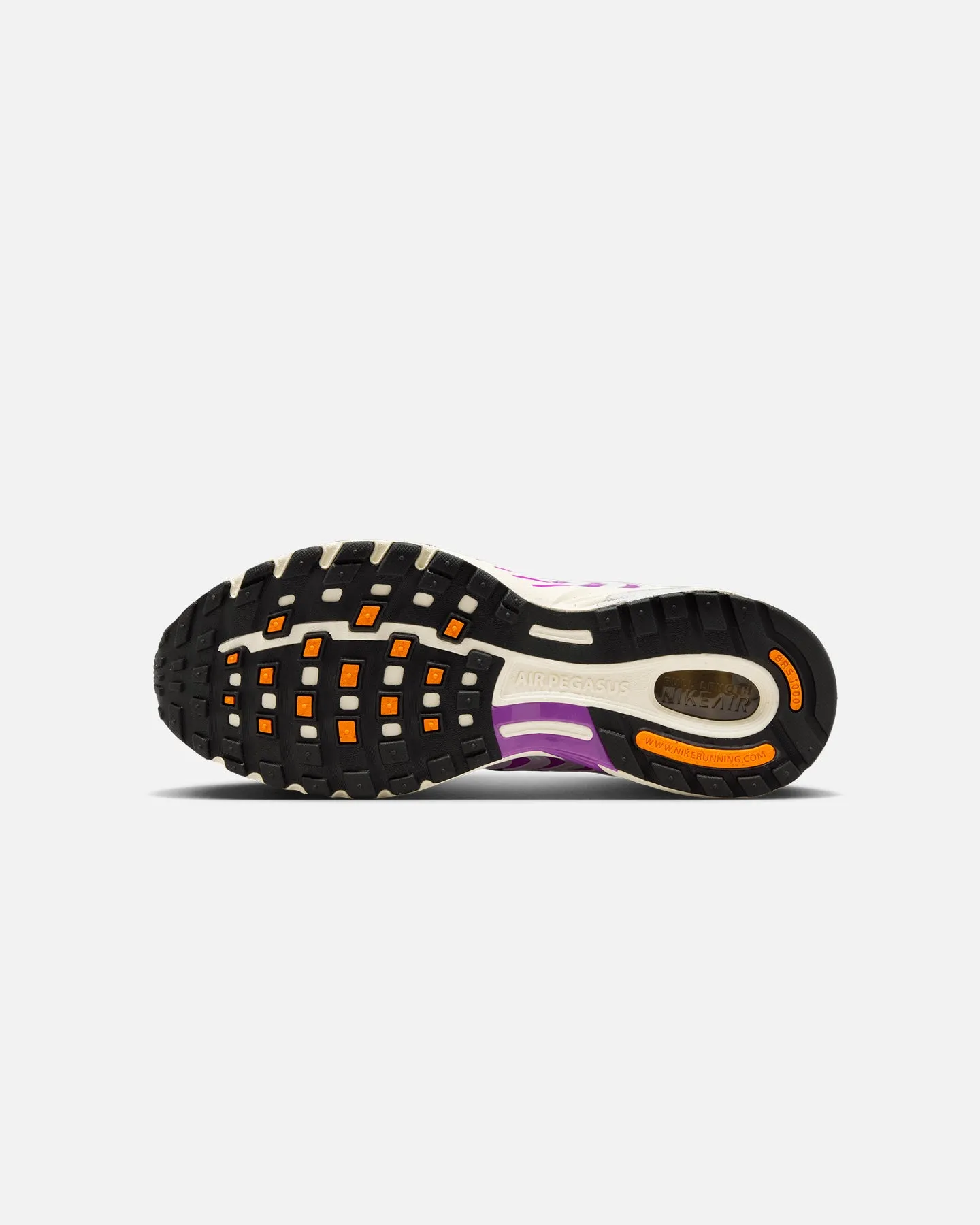 Durable Upper Material Nike Air Pegasus 2005 White/Chrome Orange