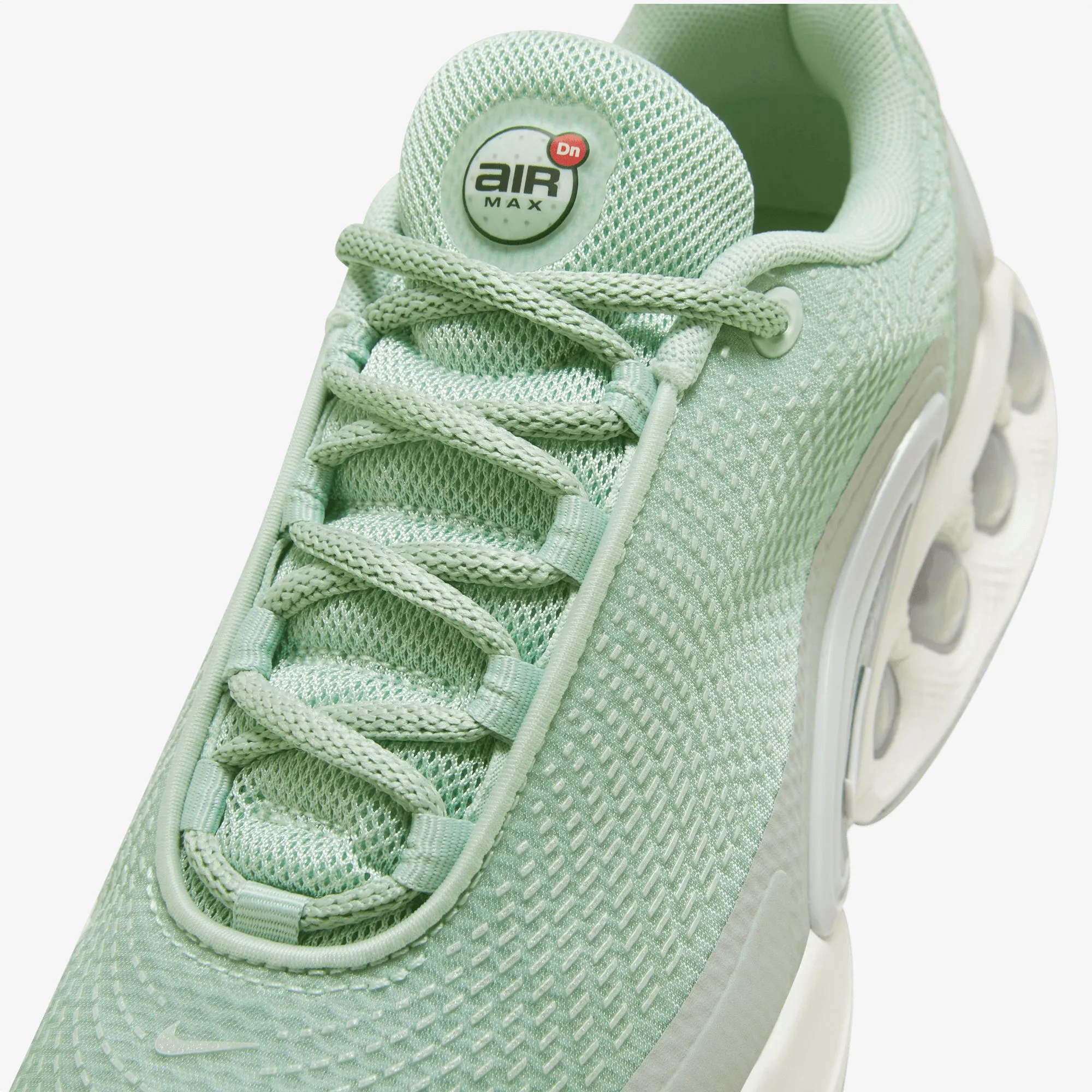 Nike | AIR MAX DN { SEAFOAM/SAIL-METALLIC SILVER Dual Tone Stabilizing Heel Cage