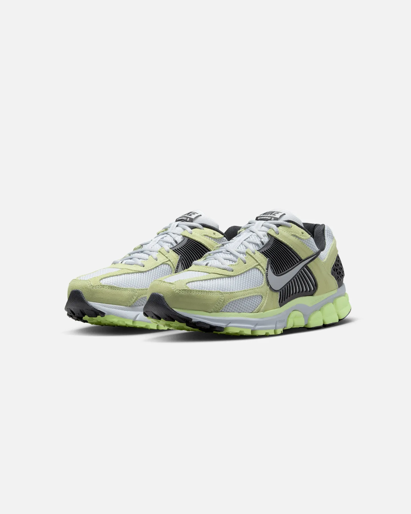 Non Restrictive Fit Nike Zoom Vomero 5 Barely Volt/Platinum
