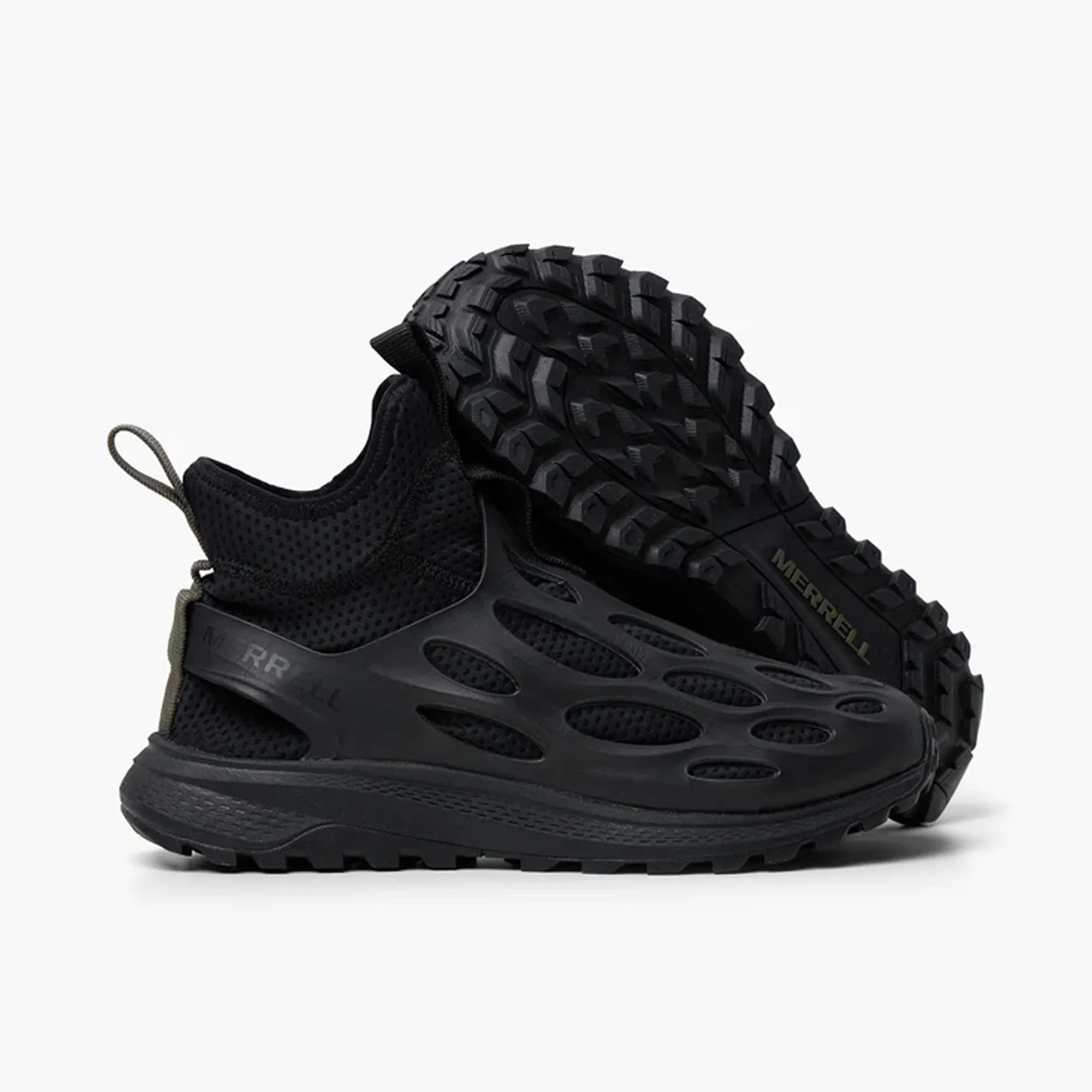 Merrell 1TRL Hydro Runner Mid GTX / Black muscular strength running shoe boost