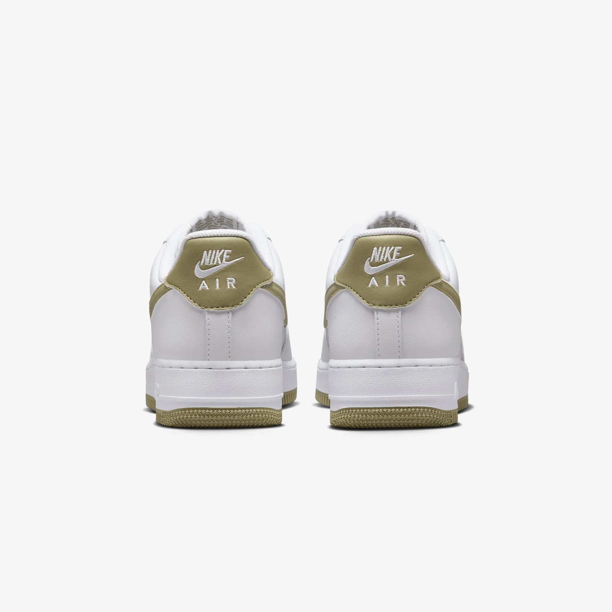Slip Free Support Gear NIKE | AIR FORCE 1 '07 { WHITE/NEUTRAL OLIVE