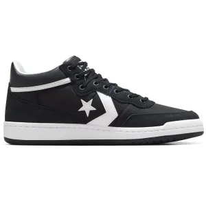 Stretchable Fabric Layered Support Converse CONS - Fastbreak Pro Suede/Nylon Mid (Black/White)